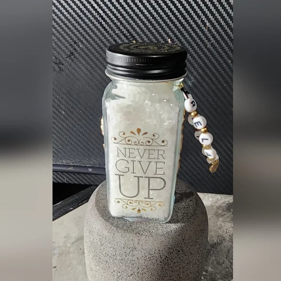 Handmade/designed Bath Salt Decorative Jars--Made To Order. 100% Custom - Picture 4 of 4